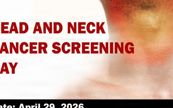 Madigan Head and Neck Cancer Screening Event Scheduled for April 29, 2026