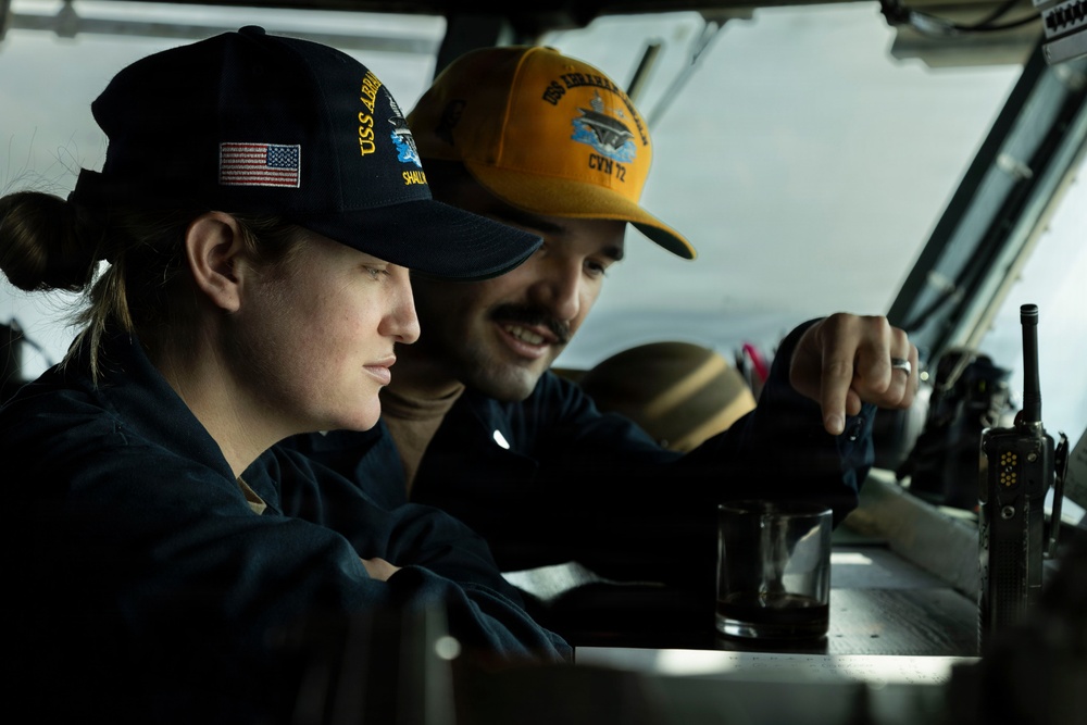 USS Abraham Lincoln Conducts Operations During Operation Epic Fury