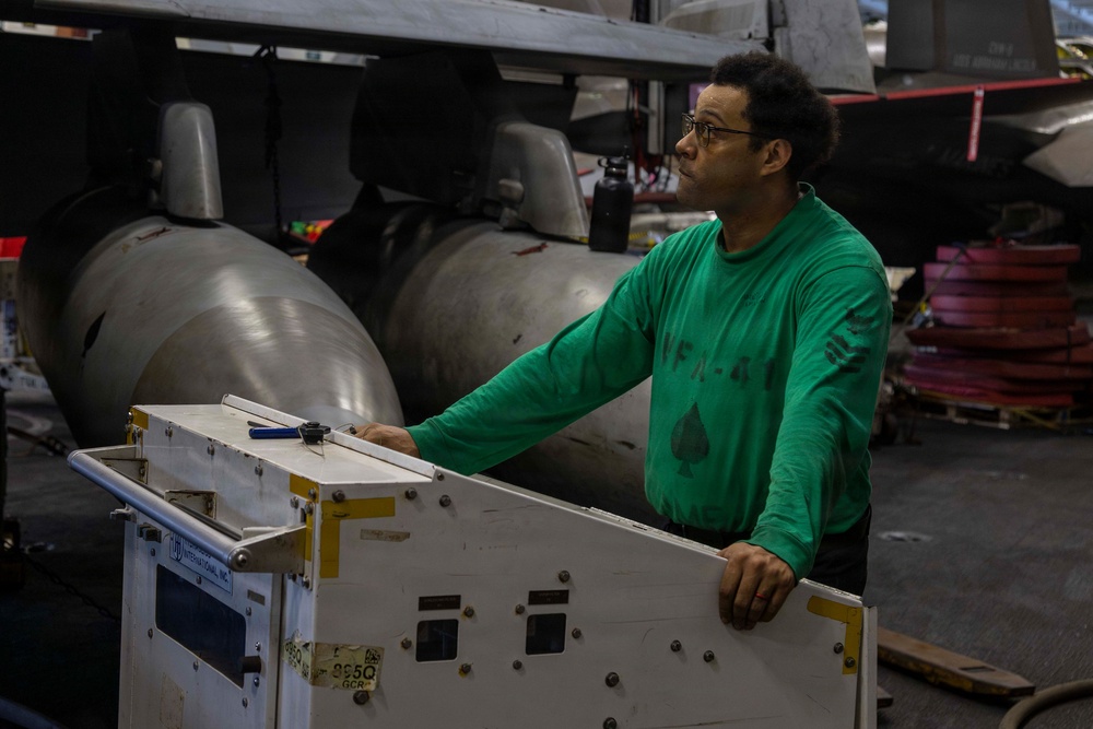 USS Abraham Lincoln Conducts Operations During Operation Epic Fury