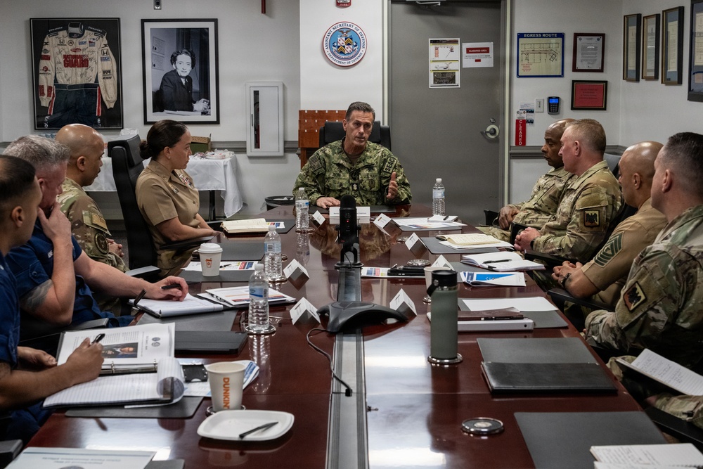 SEAC Meets With Reserve Component Senior Enlisted Leaders