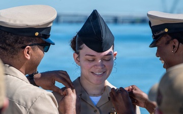CSG-2 Conducts Reenlistment and Frocking ceremony