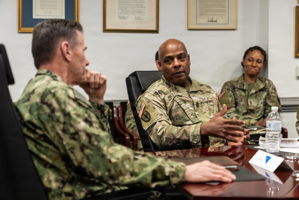 SEAC Meets With Reserve Component Senior Enlisted Leaders