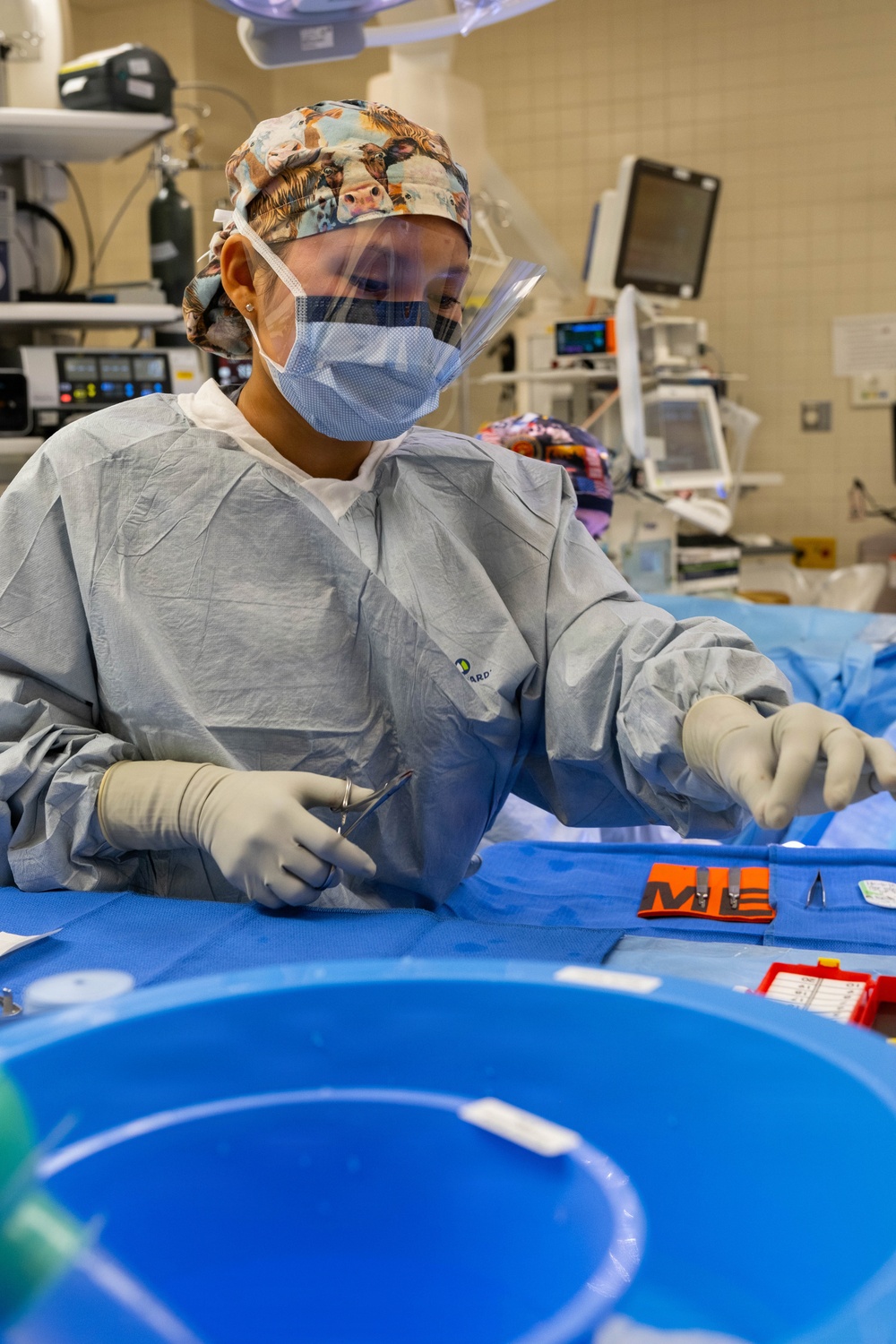 62nd Medical Brigade Soldiers operate surgical suites at Madigan to strengthen warfighting readiness