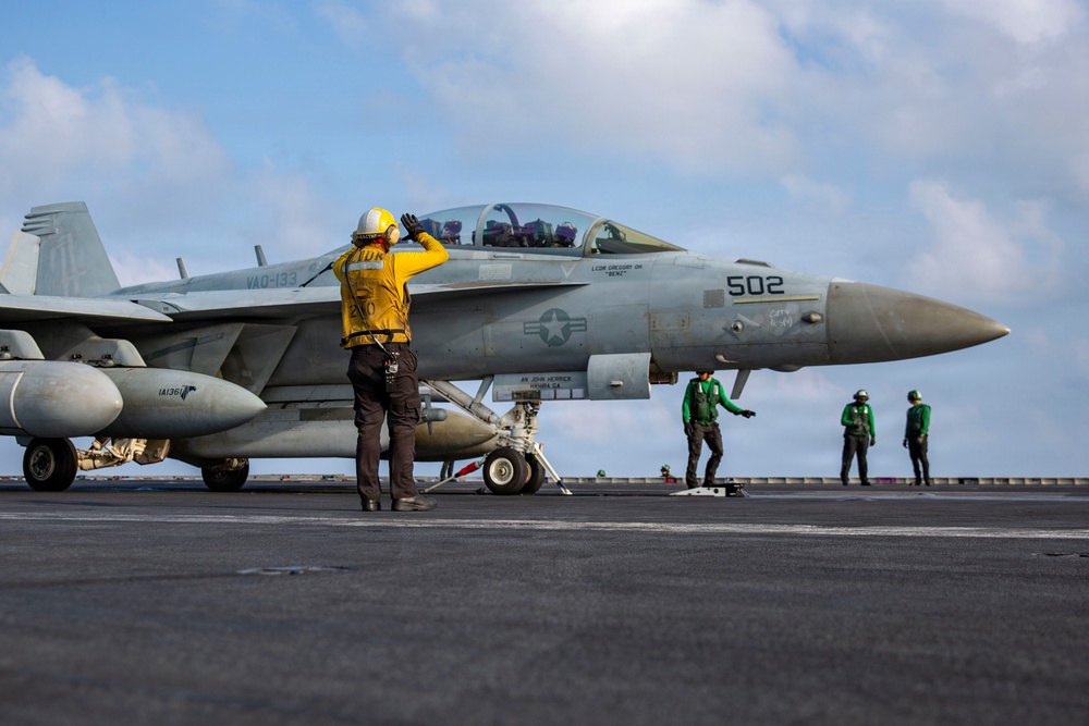 USS Abraham Lincoln (CVN 72) Conducts Flight Operations During Operation Epic Fury