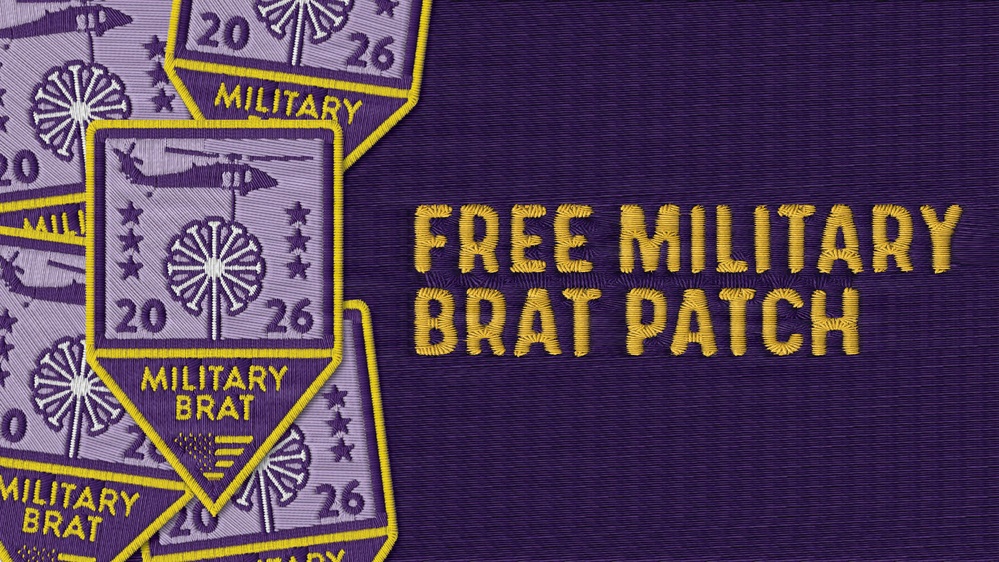 Army &amp; Air Force Exchange Service Salutes Youngest Heroes with Free Military Brat Patch