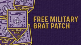 Army &amp; Air Force Exchange Service Salutes Youngest Heroes with Free Military Brat Patch