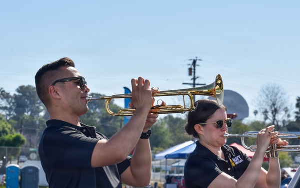 Navy Band Southwest’s Harborside Brass Quintet at the Lemon Grove Multicultural Fair and Family Day