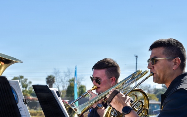 Navy Band Southwest’s Harborside Brass Quintet at the Lemon Grove Multicultural Fair and Family Day