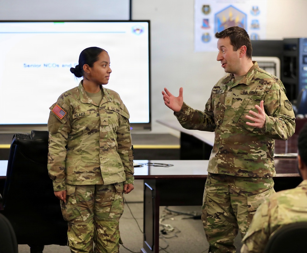 HHC, 336th E-MIB Private to Private 1st Class Promotion Ceremony