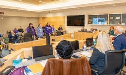 Oregon Guard youth program brings Month of the Military Child proclamation to Woodburn