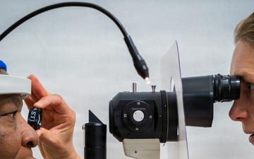 U.S., Guyana teams expand vision services during LAMAT 2026