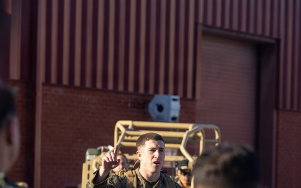 2nd Reconnaissance Battalion Navy and Marine Corps Medal Ceremony