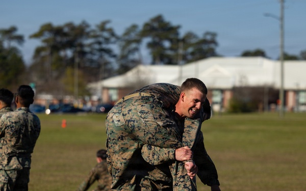 2nd Reconnaissance Battalion Navy and Marine Corps Medal Ceremony