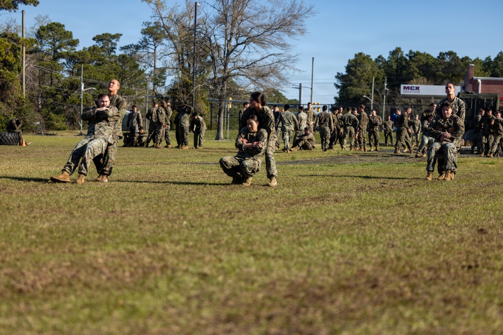 2nd Reconnaissance Battalion Navy and Marine Corps Medal Ceremony