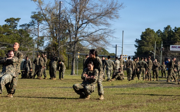 2nd Reconnaissance Battalion Navy and Marine Corps Medal Ceremony