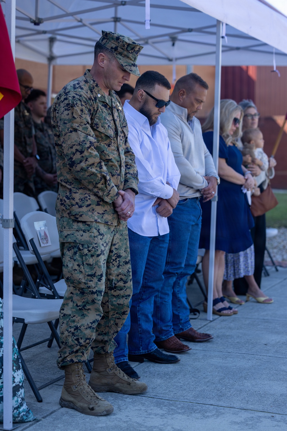 2nd Reconnaissance Battalion Navy and Marine Corps Medal Ceremony