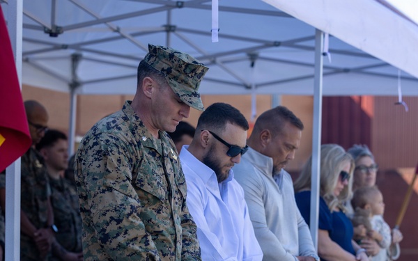 2nd Reconnaissance Battalion Navy and Marine Corps Medal Ceremony