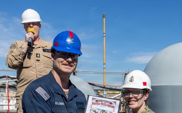 Captains Call Onboard the USS Green Bay
