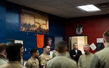 The Commandant, Gen. Eric M. Smith visits RSS Empire State