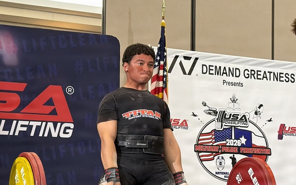 Phantom Warrior Powerlifting Team Competes in USA Powerlifting’s 2026 Military and Police/Firefighter National Powerlifting Championships