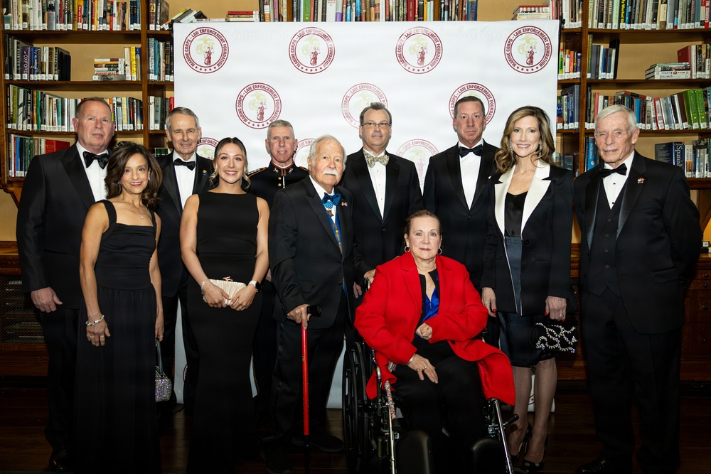 The Commandant, Gen. Eric M. Smith is the Guest of Honor for the Marine Corps Law Enforcement Foundation Gala