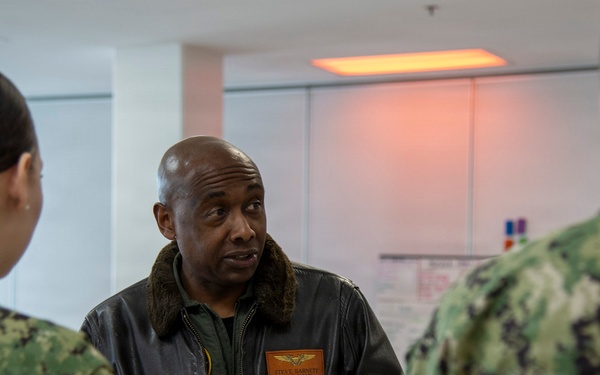 Rear Adm. Stephen Barnett visits RTC