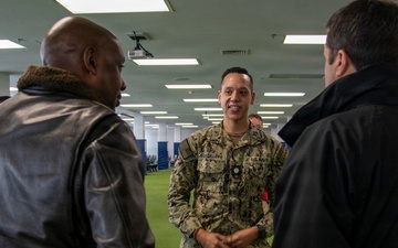 Rear Adm. Stephen Barnett visits RTC