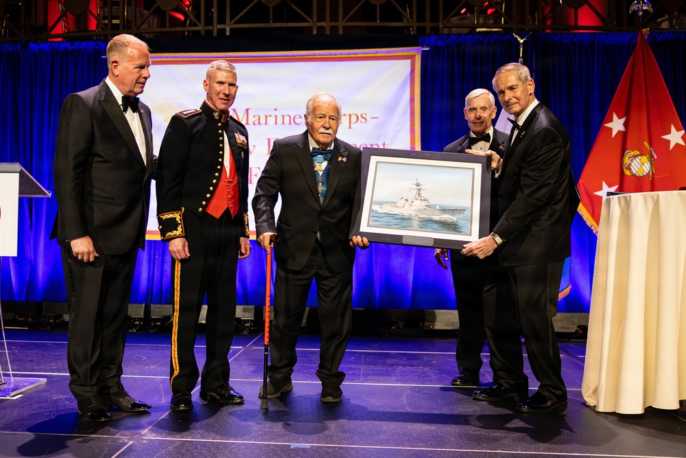 The Commandant, Gen. Eric M. Smith is the Guest of Honor for the Marine Corps Law Enforcement Foundation Gala