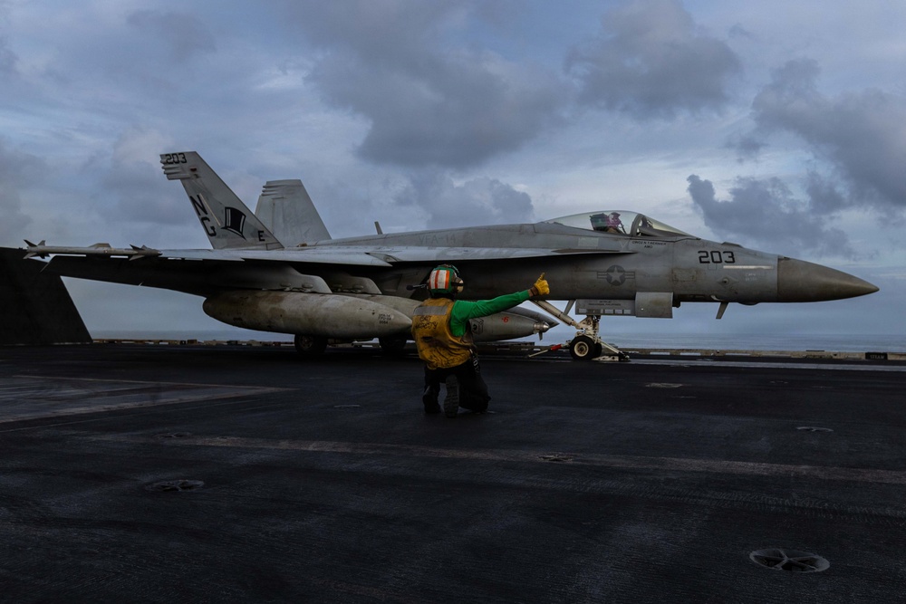 USS Abraham Lincoln (CVN72) supports Operation Epic Fury