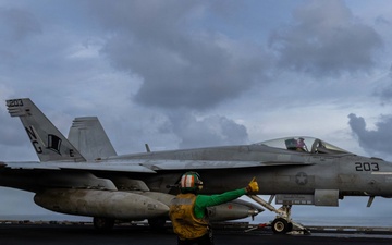 USS Abraham Lincoln (CVN72) supports Operation Epic Fury