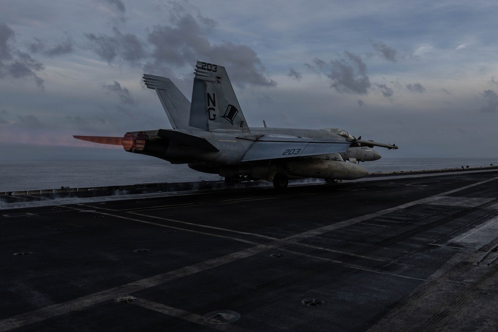 USS Abraham Lincoln (CVN72) supports Operation Epic Fury