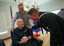 Pearl Harbor survivor celebrates 106th birthday