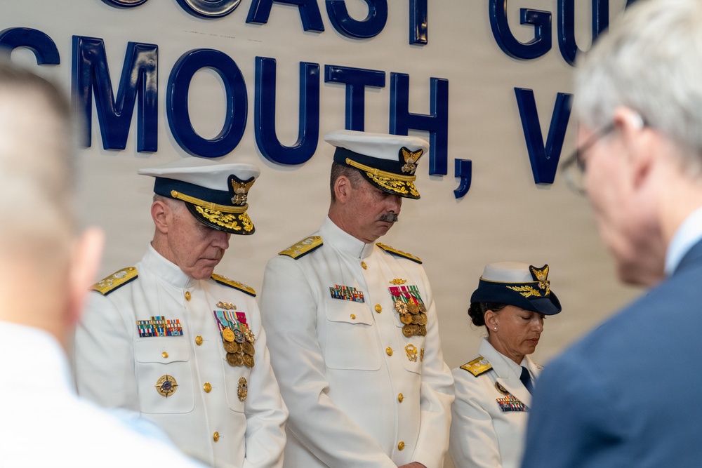 Coast Guard Atlantic Area holds change of command in Virginia
