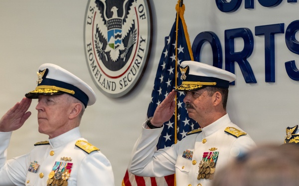 Coast Guard Atlantic Area holds change of command in Virginia