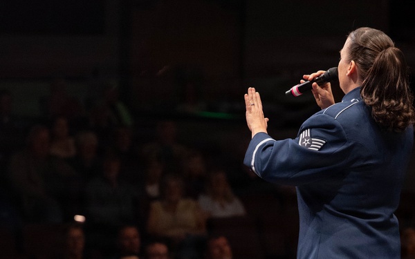 USAF Heritage of America Band performs at Summers Corner Performing Arts Center