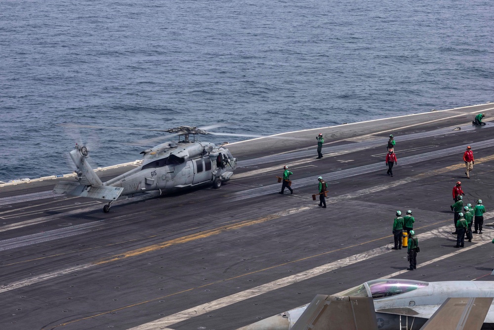 USS Abraham Lincoln (CVN72) supports Operation Epic Fury