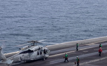 USS Abraham Lincoln (CVN72) supports Operation Epic Fury