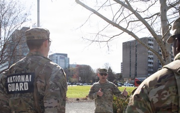 Sergeant Major of the Army visits JTF-DC Soldiers