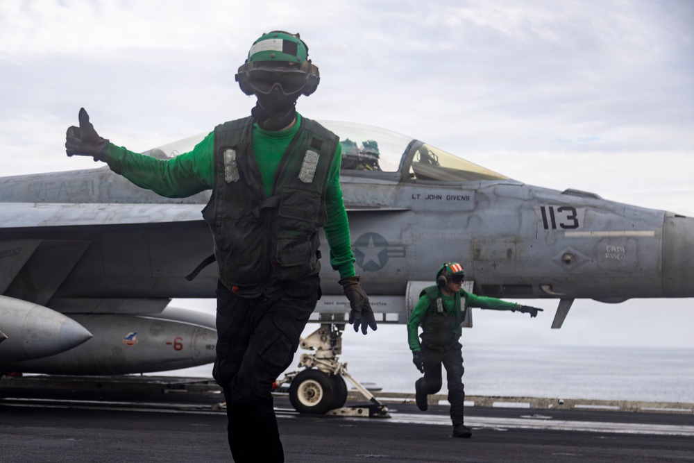 USS Abraham Lincoln (CVN72) supports Operation Epic Fury