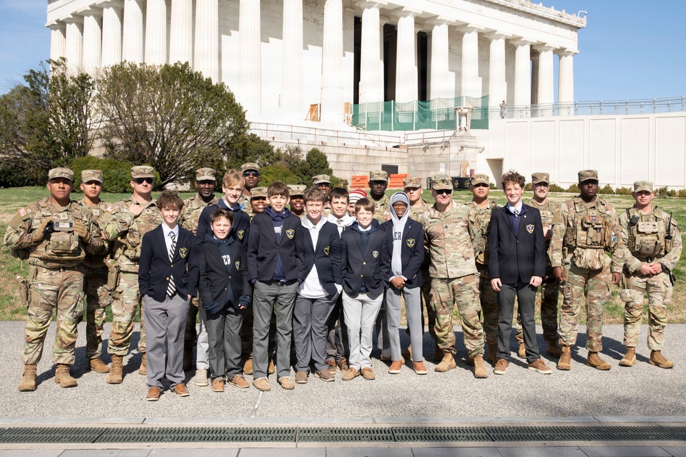 Sergeant Major of the Army visits JTF-DC Soldiers