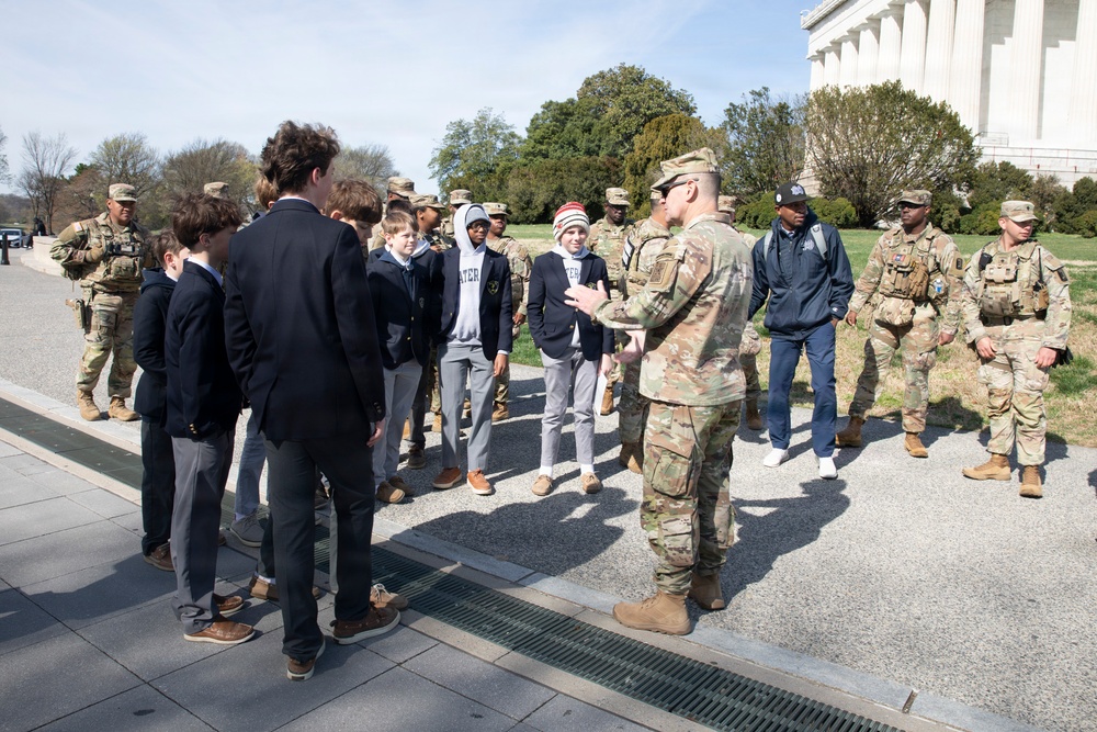 Sergeant Major of the Army visits JTF-DC Soldiers