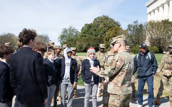 Sergeant Major of the Army visits JTF-DC Soldiers