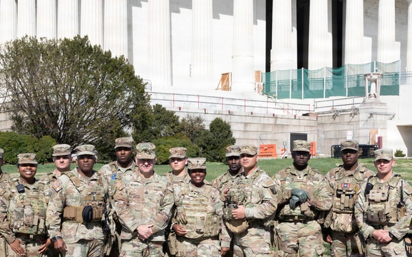 Sergeant Major of the Army visits JTF-DC Soldiers