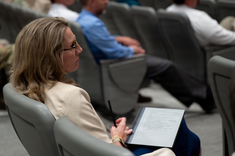 Lt. Gen. Tulley connects with Maxwell’s Mission-Ready Workforce