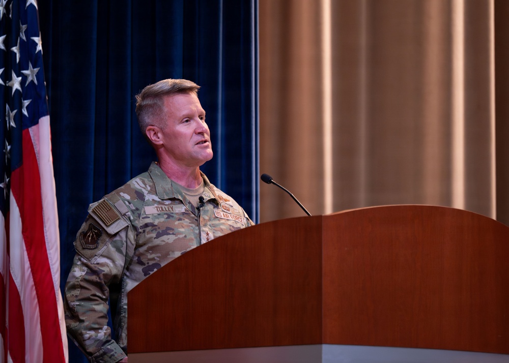 Lt. Gen. Tulley connects with Maxwell’s Mission-Ready Workforce