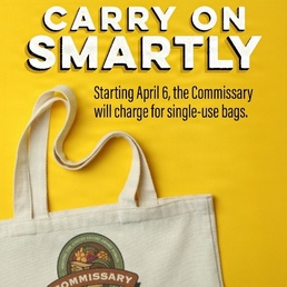 Arnold AFB Commissary, commissaries nationwide to begin charging for single-use bags
