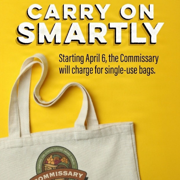 Arnold AFB Commissary, commissaries nationwide to begin charging for single-use bags