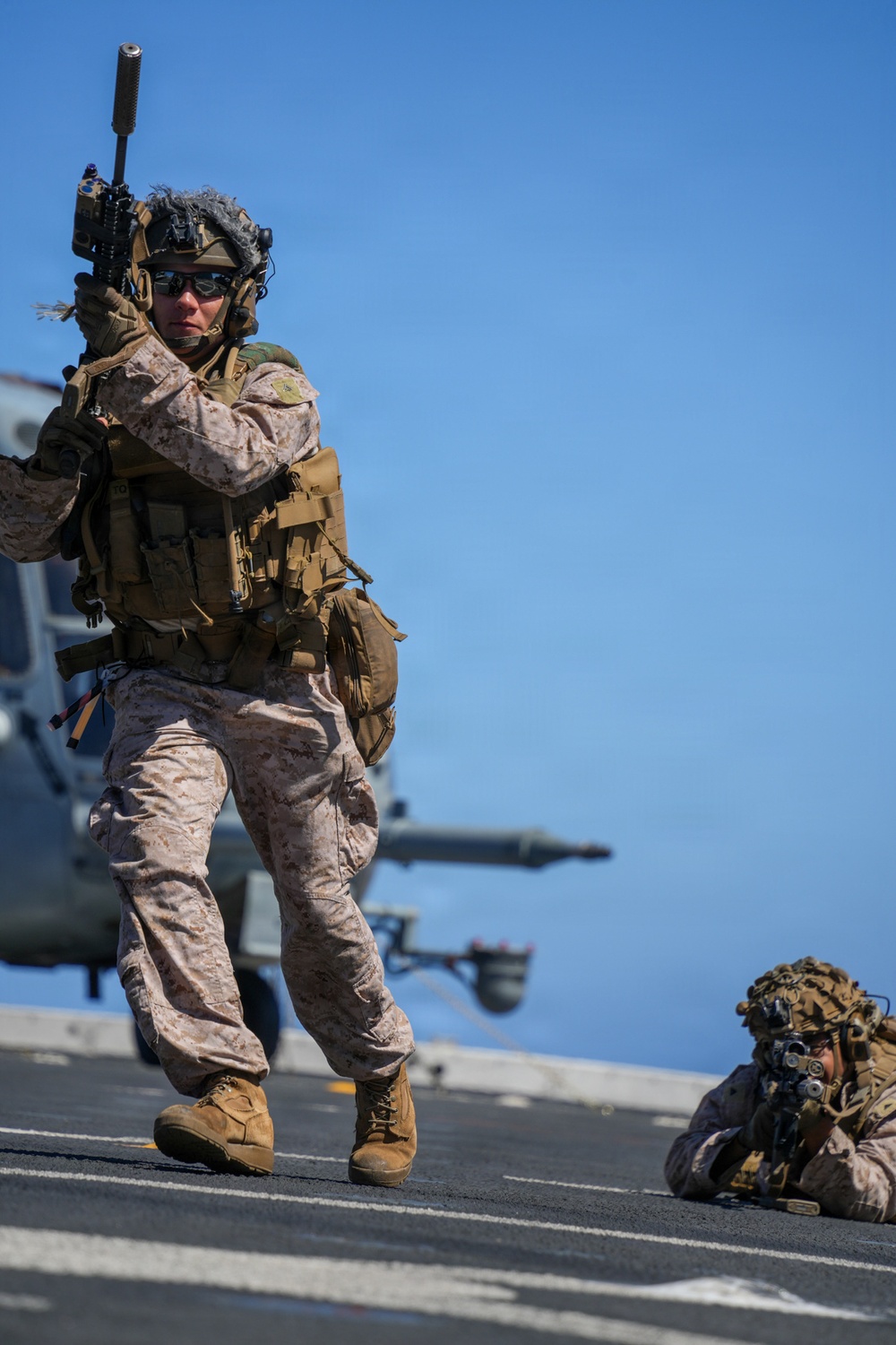11th MEU Marines Conduct Shipboard Training Exercises