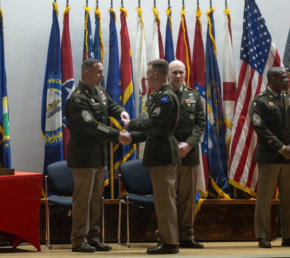 1st Multi-Domain Task Force Noncommissioned Officer Induction Ceremony