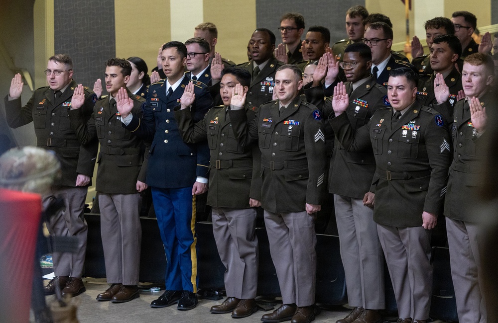 1st Multi-Domain Task Force Noncommissioned Officer Induction Ceremony